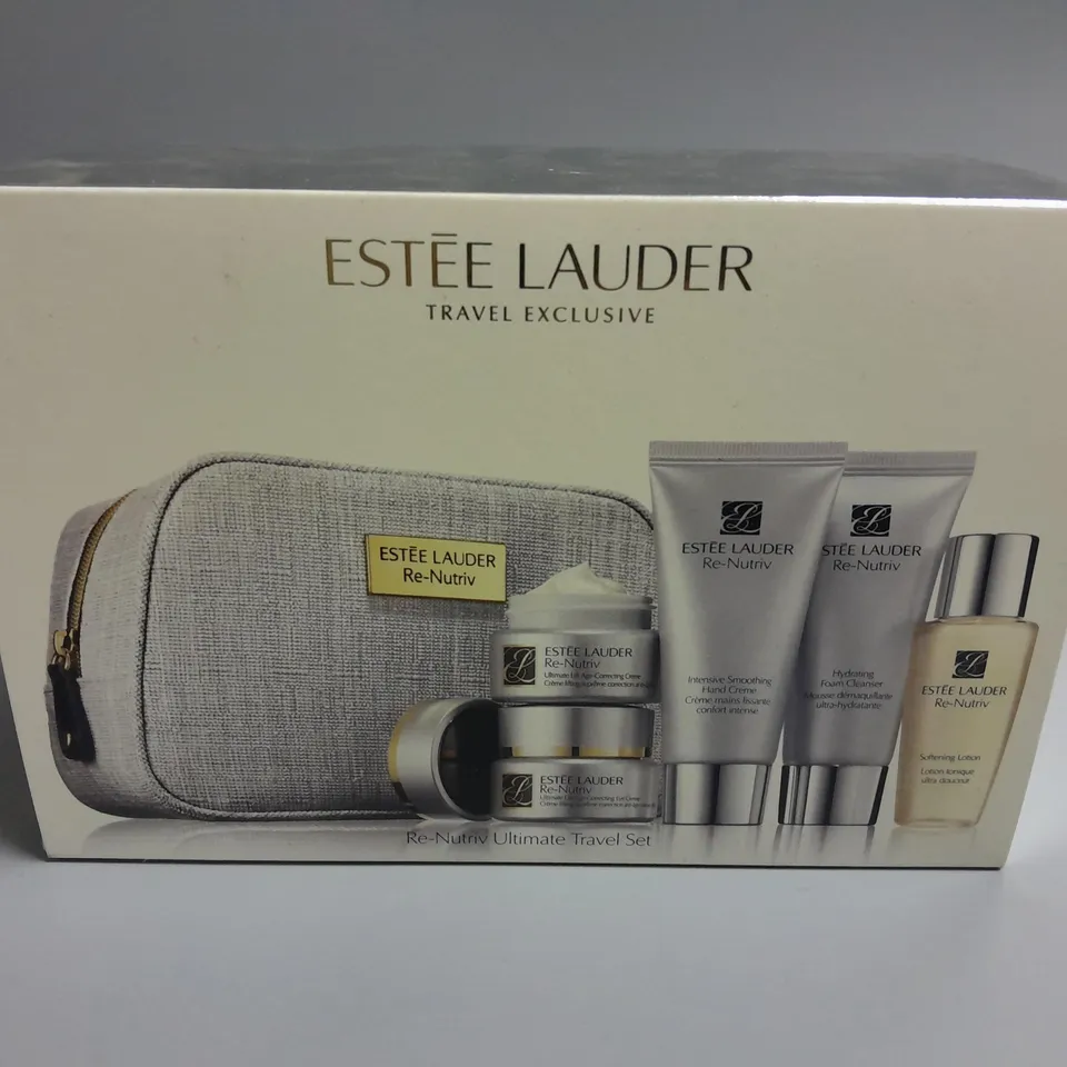 ESTEE LAUDER TRAVEL EXCLUSIVE RE-NUTRIV ULTIMATE TRAVEL SET