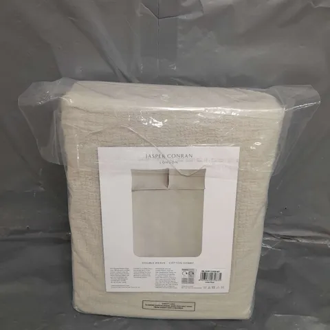 JASPER CONRAN LONDON DOUBLE WEAVE DUVET SET - DOUBLE 