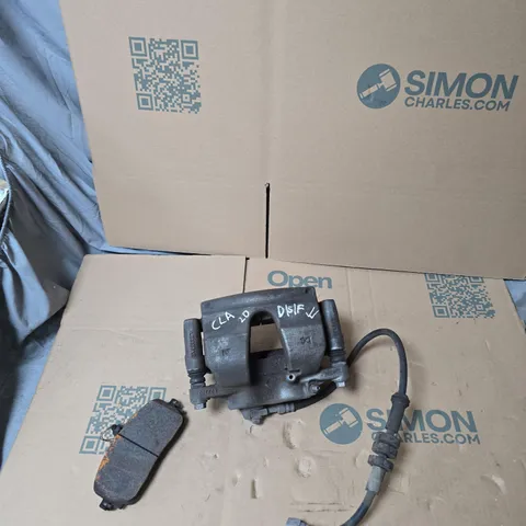 BRAKE CALIPER WITH HYDRAULIC HOSE AND BRAKE PAD – VEHICLE PART