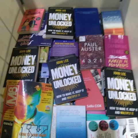LARGE QUANTITY OF ASSORTED FICTION AND NON FICTION BOOKS