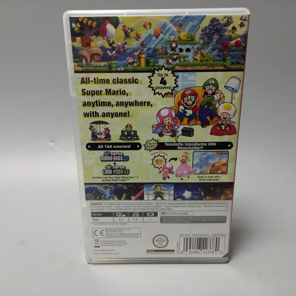 BOXED SUPER MARIO BROS.U DELUXE (NINTENDO SWITCH)