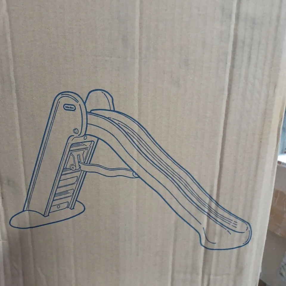 BOXED LITTLE TIKES EASY STORE SLIDE (1 BOX)  RRP £109.99