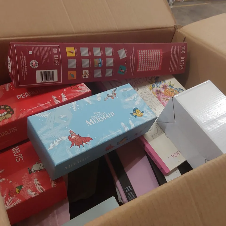 PALLET CONTAINING A LARGE QUANTITY OF ASSORTED BRAND NEW PRODUCTS INCLUDING: CLOTHING, CHRISTMAS ORNAMENTS, WOMEN'S BOOTS, PHONE CASE, JACKET ECT