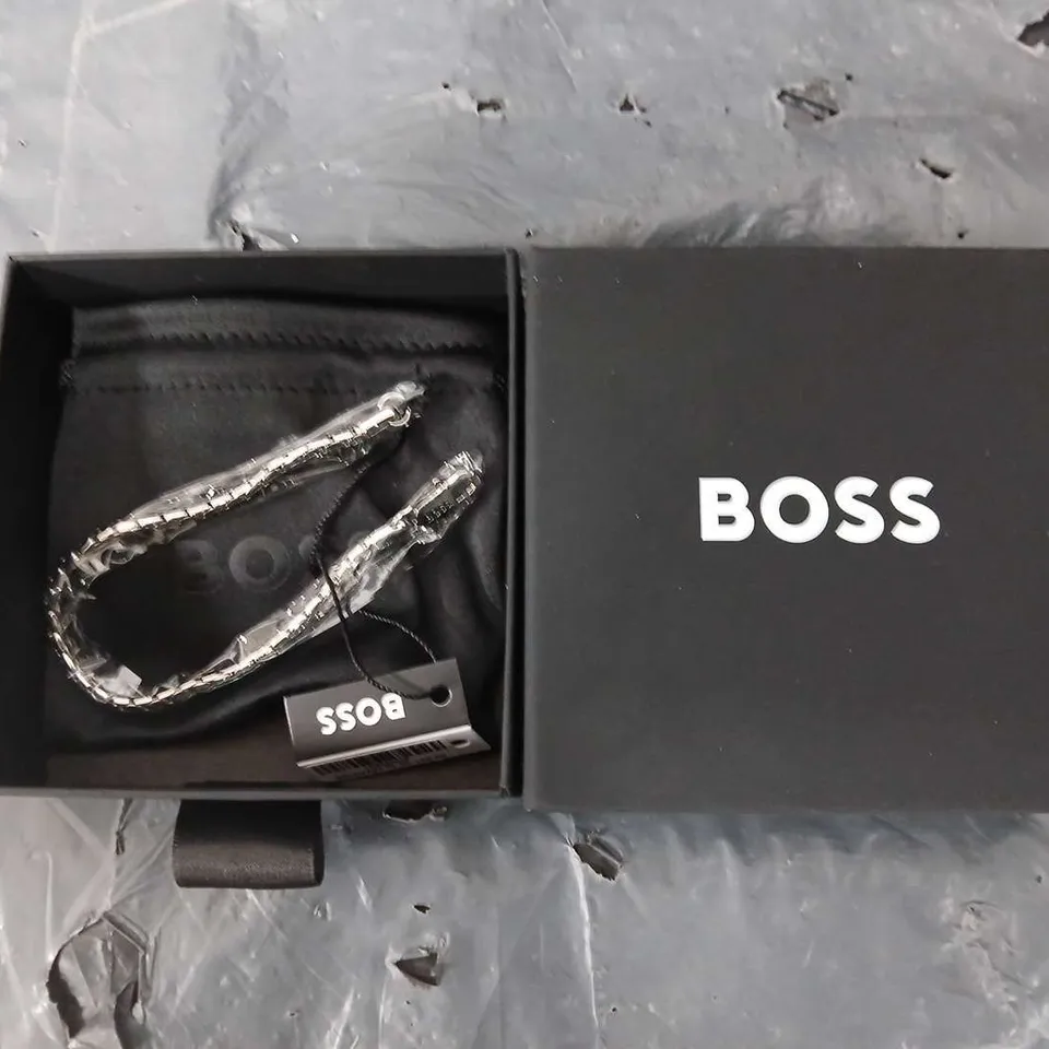 BOSS EVAN STAINLESS STEEL BRACELET 