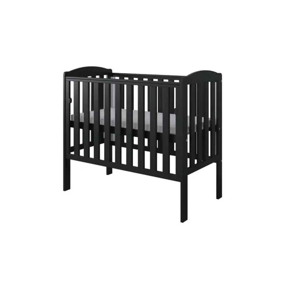 BOXED WAFFI SPACE SAVER COT BLACK (1 BOX)