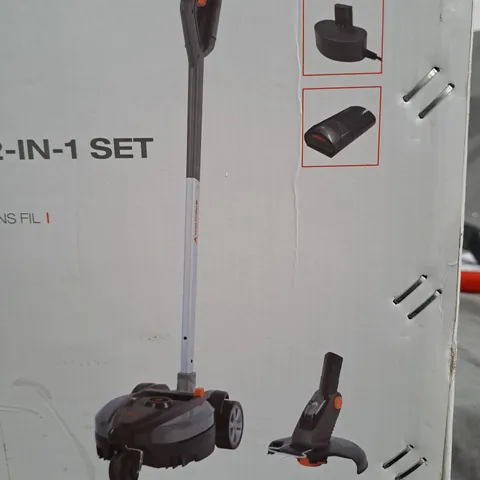 BOXED YARD FORCE IFLEX 12V MOWER & GRASS TRIMMER -COLLECTION ONLY
