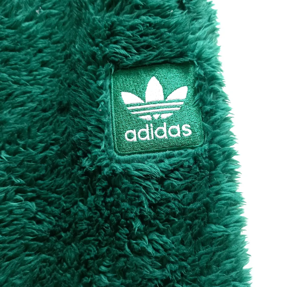 ADIDAS FUR PANTS IN GREEN - UK SMALL