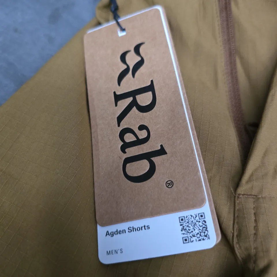 RAB AGDEN SHORTS – MEN’S UK 32, REGULAR FIT