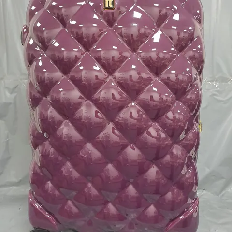 IT LUGGAGE ST TROPEZ TROIS POTENT PURPLE SUITCASE