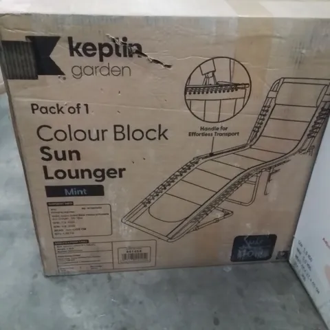 BOXED KEPLIN PACK OF 1 SUN LOUNGER MINT