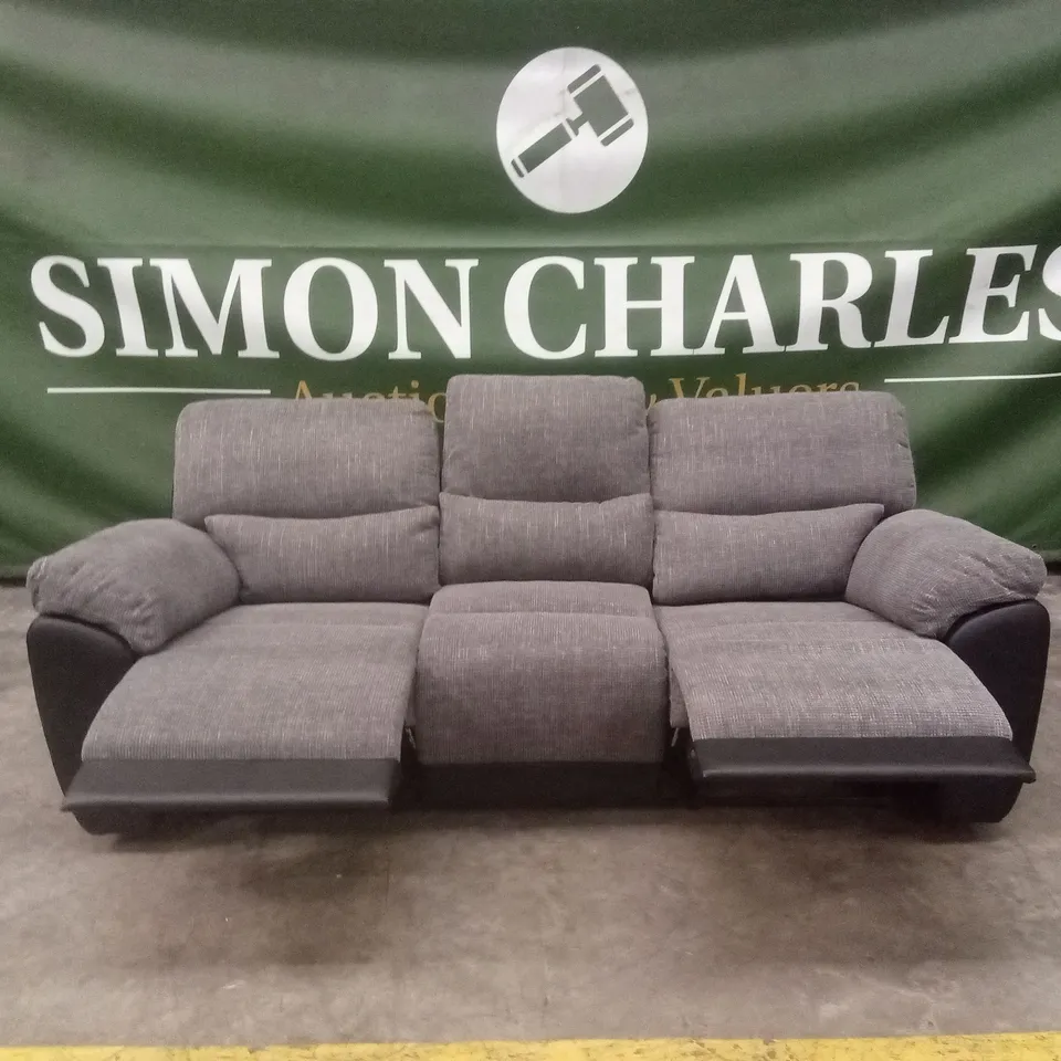 SANTORI 3 SEATER HIGH BACK RECLINER SOFA RRP £849