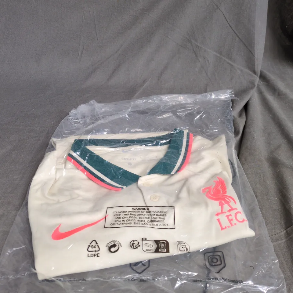 LIVERPOOL FC 2021/22 AWAY SHIRT "SALAH 11" LARGE BAGGED