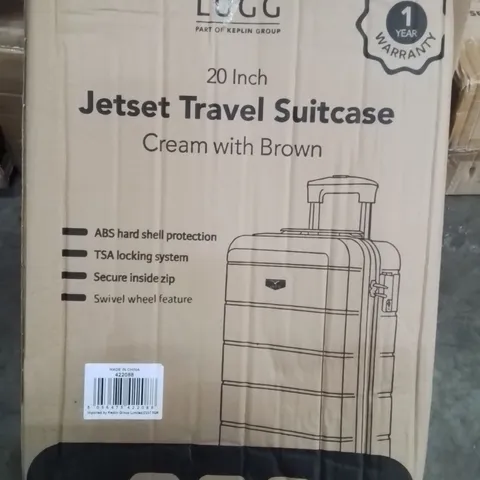 BOXED LUGG JETSET TRAVEL SUITCASE