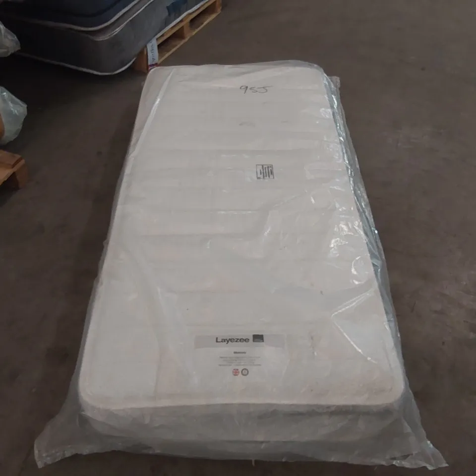 QUALITY BAGGED LAYEZEE 90CM SINGLE MATTRESS 