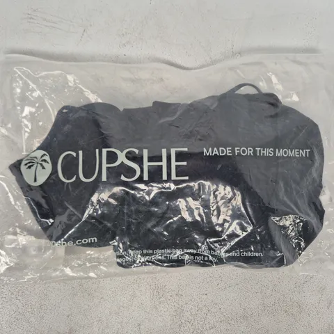 BAGGED CUPSHE WOMEN'S SWIMWEAR IN BLACK SIZE XL