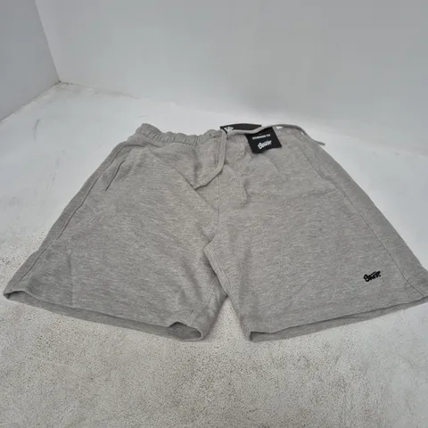 PULL & BEAR GREY SWEAT SHORTS – MEN'S, STANDARD FIT - SIZE M