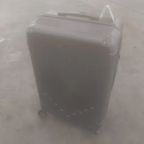 BOXED SUITCASE - SILVER
