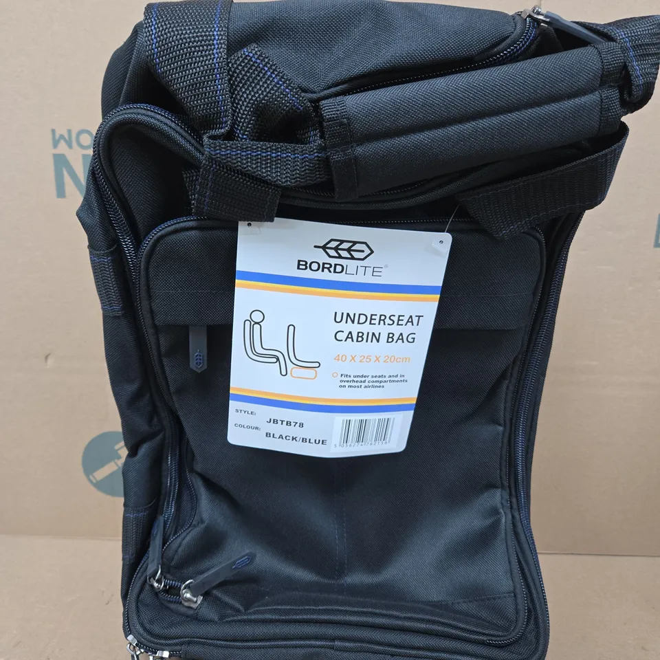 BORDLITE UNDERSEAT CABIN BAG – 40 X 25 X 20 CM