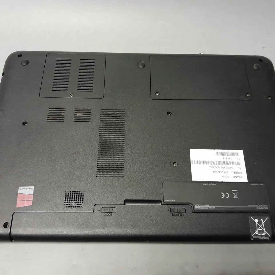 SONY SVF1532E4E 15 INCH I5-4200U 1.60GHZ