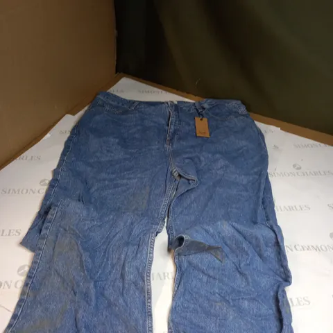 HUSH DENIM WIDE LEG JEANS SIZE 16