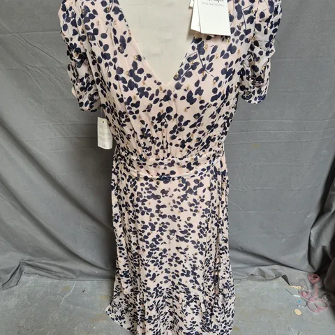 PHASE EIGHT AMY FLORAL MIDI DRESS IN MULTI COLOUR SIZE 10