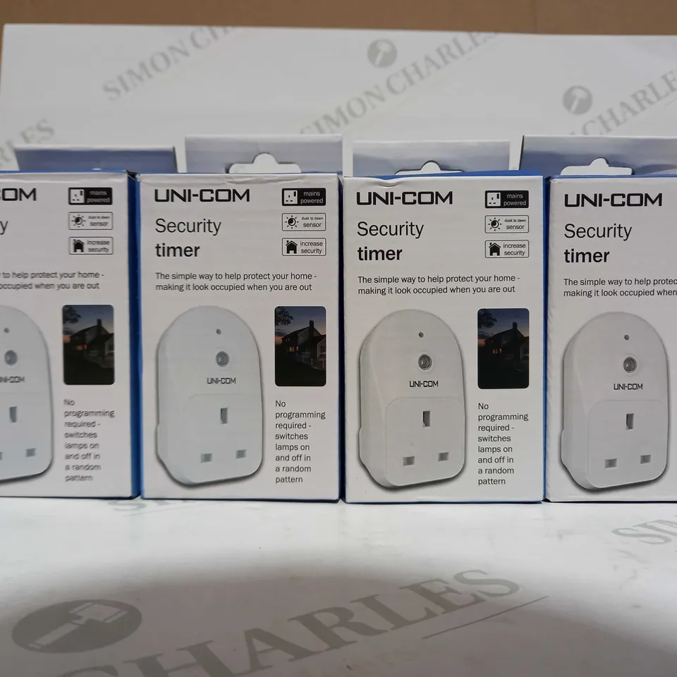 UNI-COM SET OF 4 SECURITY TIMERS