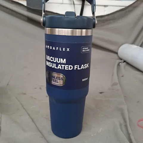 AQUAFLEX VACUUM INSULATED FLASK - NAVY - 900ML