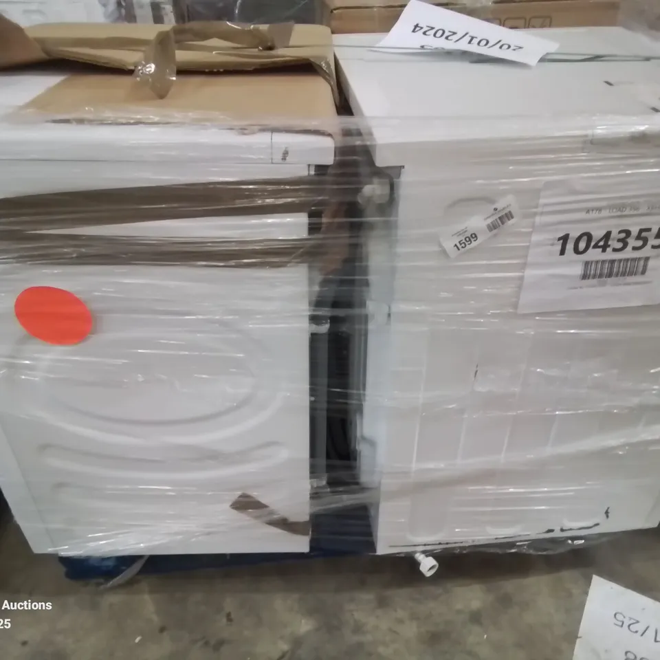 PALLET OF APPROXIMATELY 4 UNPROCESSED RAW RETURN WHITE GOODS TO INCLUDE;