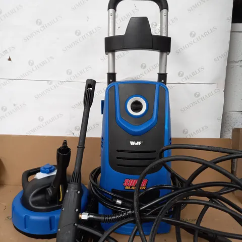 WOLF SUPER BLASTER PRESSURE WASHER BLUE