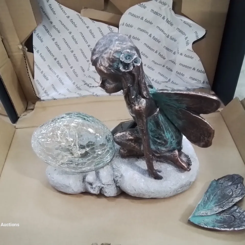 BOXED HOME2GARDEN LED BRONZE EFFECT FAIRY