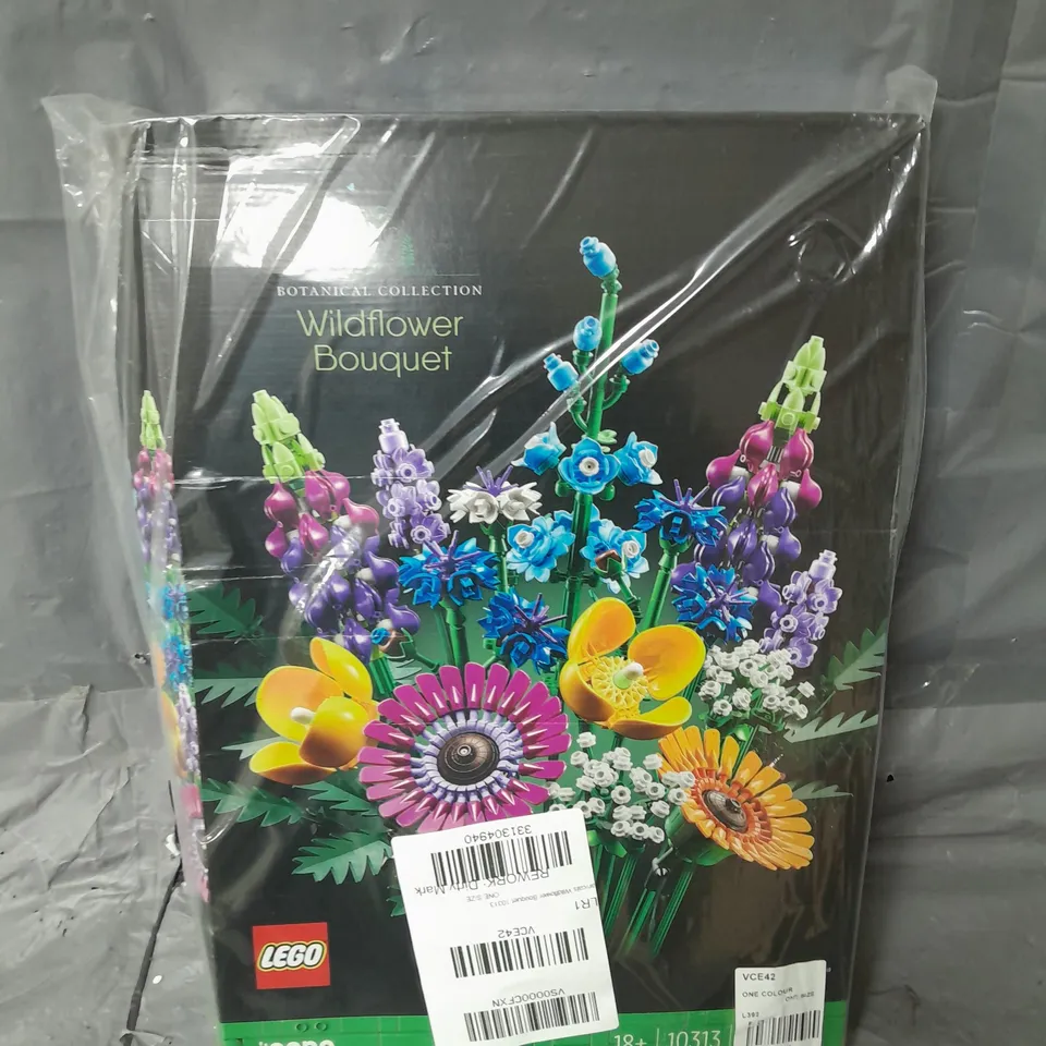 BOXED LEGO WILD FLOWER BOUQUET 10313