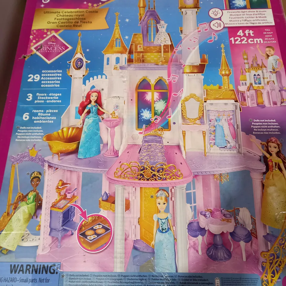 DISNEY PRINCESS ULTIMATE CELEBRATION CASTLE RRP £186.99
