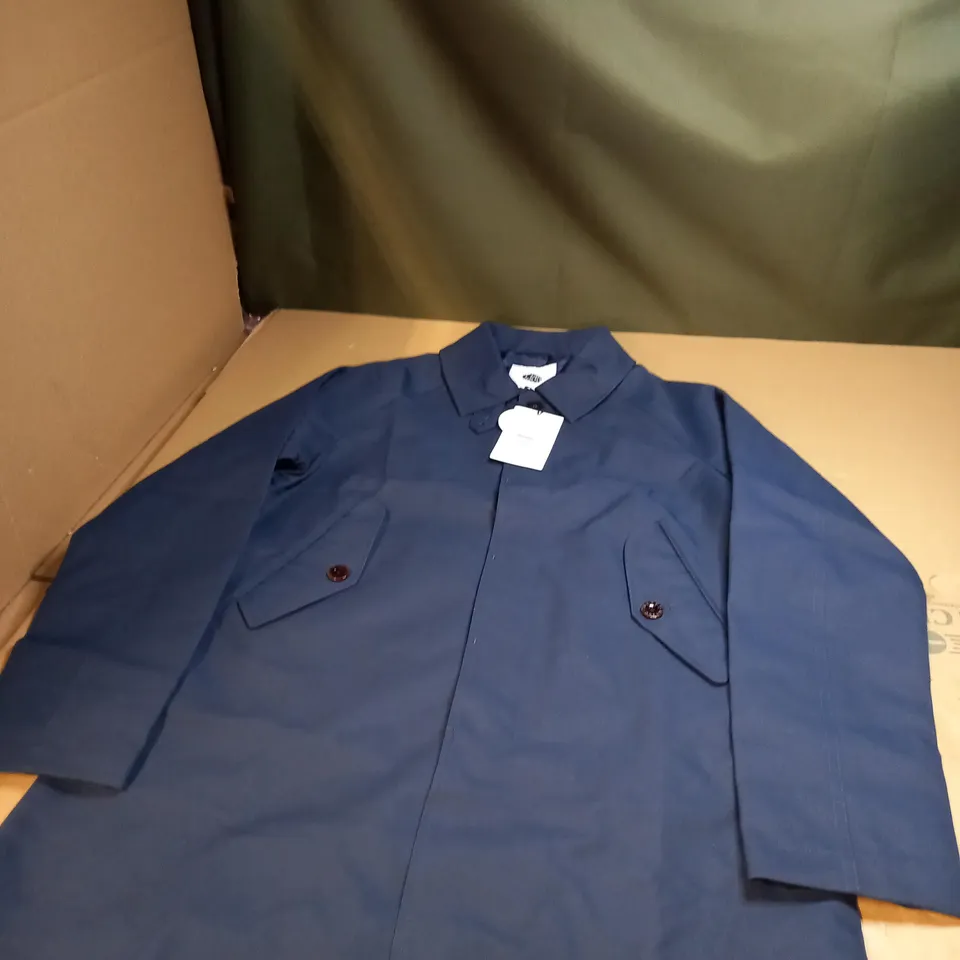 NAVY BLUE PRETTY GREEN PARKA SIZE S