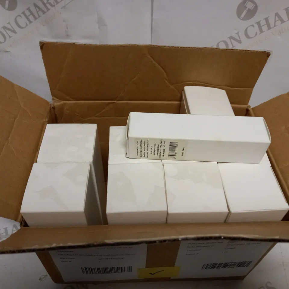 LOT OF APPROXIMATELY 10 GIVENCHY PRODUCTS TO INCLUDE 9 CLEAN IT ALL MAKE-OFF EMULSION, 1 DOCTOR WHITE UNIVERSAL SHIELD