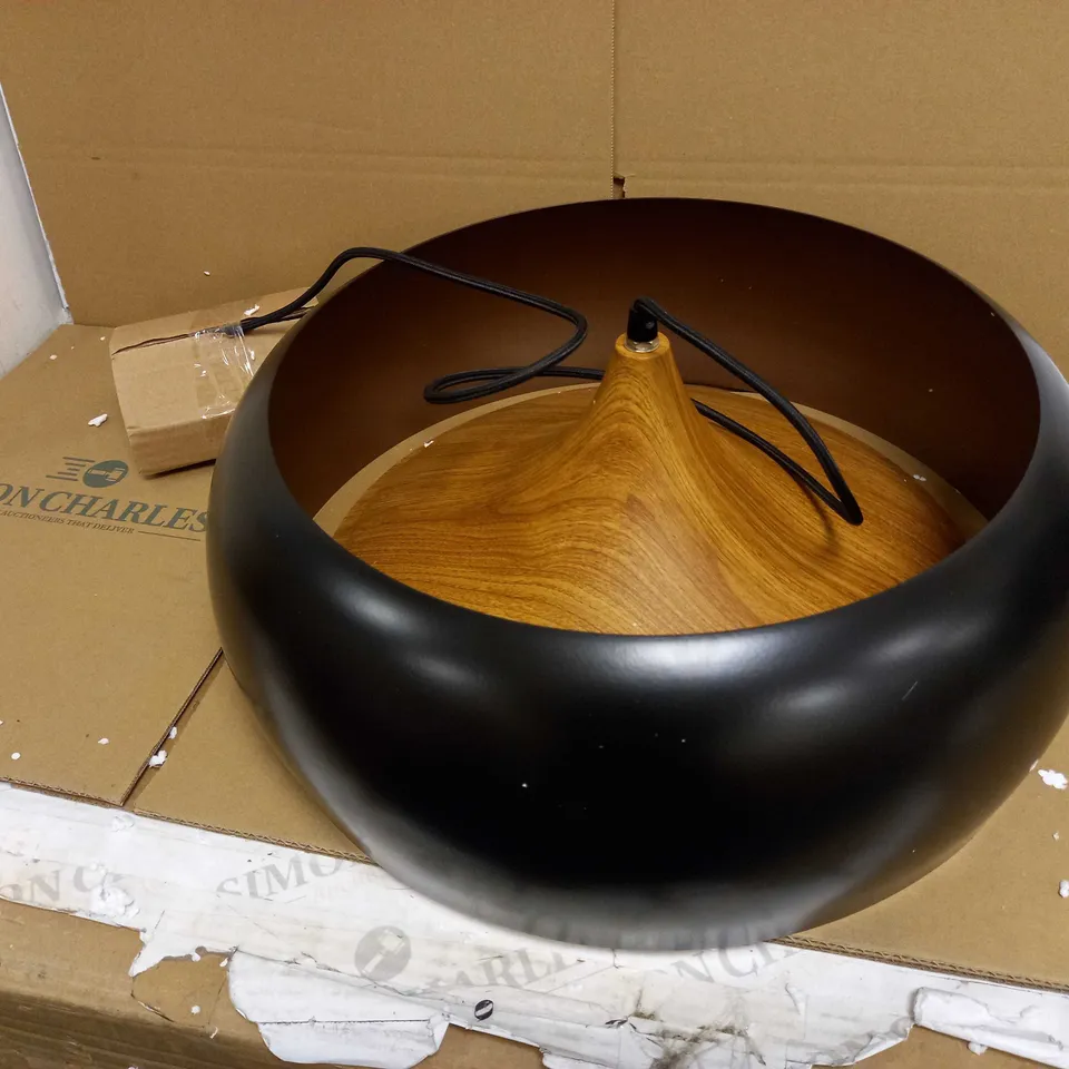 BRAND NEW DAR LIGHTING GAUCHO BLACK FINISH PENDANT