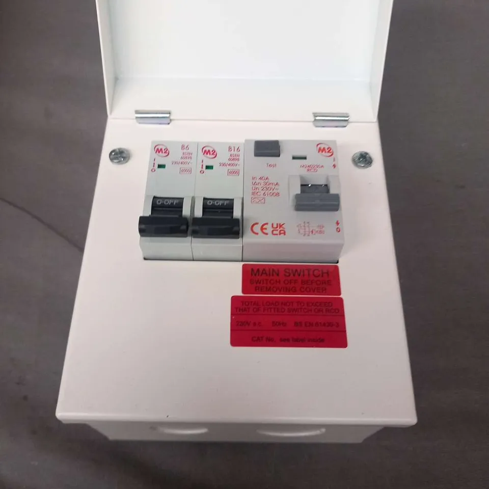 BOXED M2 GARAGE UNIT 2 WAY TYPE A RCD AM2GUA