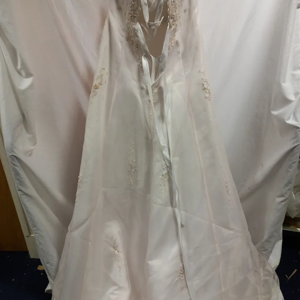 ROSETTA NICOLINI XANTHE RNM0269 WEDDING DRESS, IVORY - SIZE 14