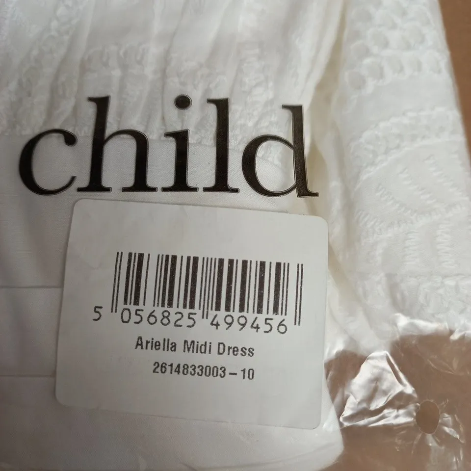 NOBODY'S CHILD ARIELLA MIDI DRESS - UK 10