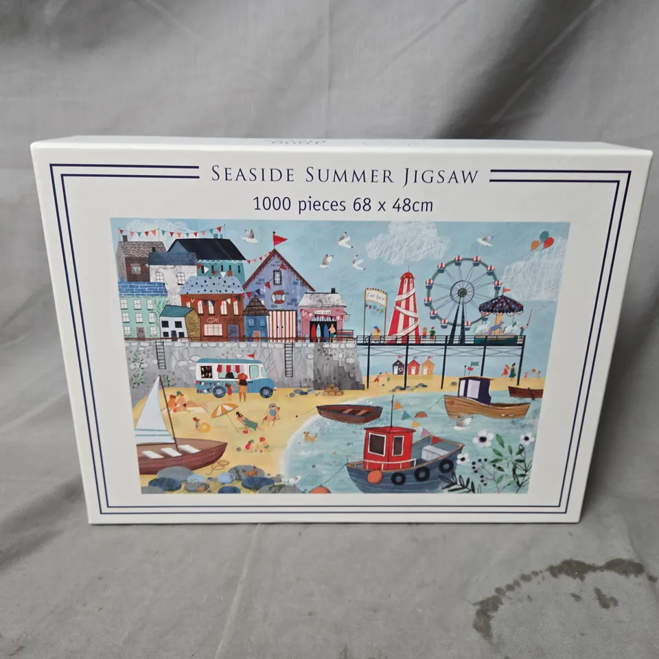 SEASIDE SUMMER JIGSAW PUZZLE - 1000 PIECES, 68 X 48 CM