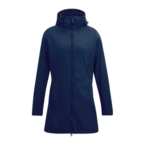 REGATTA WOMENS CARISBROOKE WATERPROOF SOFTSHELL JACKET - NAVY (UK 24)