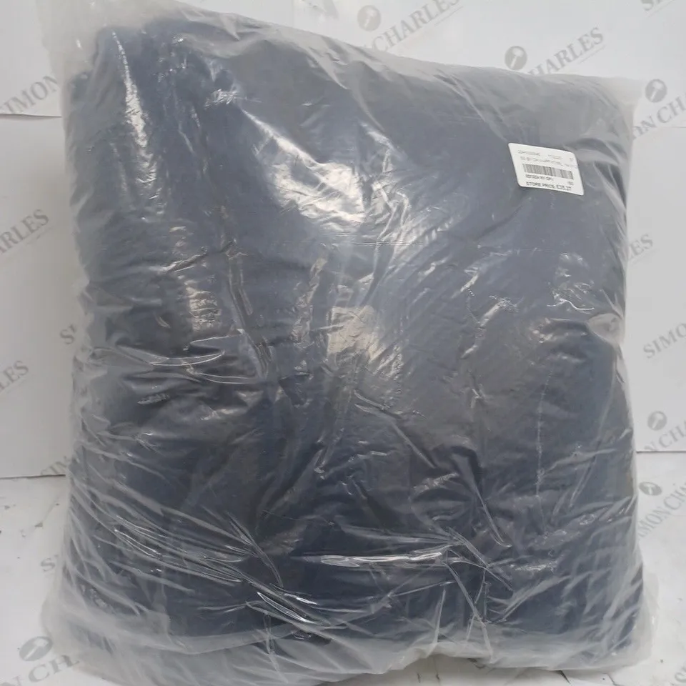 SUPERSOFT BY COZEE HOME WAFFLE KNIT FILLED BEDSPREAD IN NAVY - 250 X 260CM 