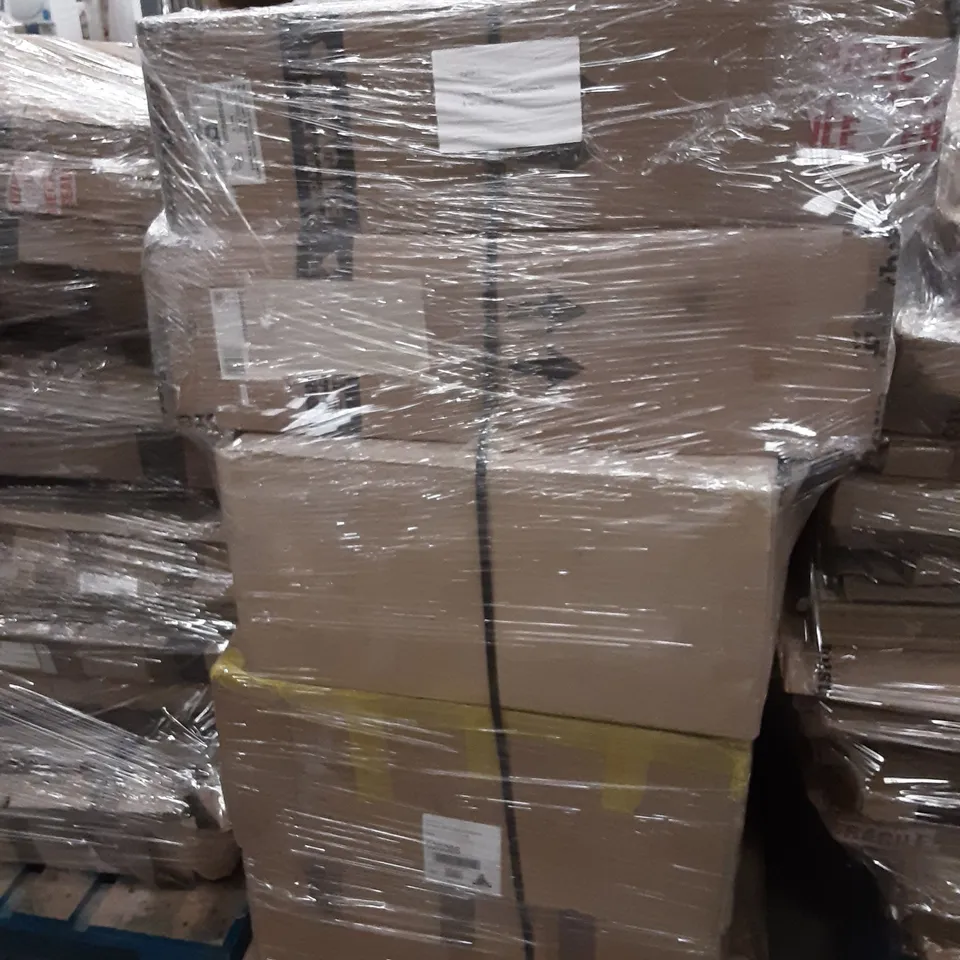 PALLET OF APPROXIMATELY 10 MIXED BATHROOM BASIN & WC UNIT SETS