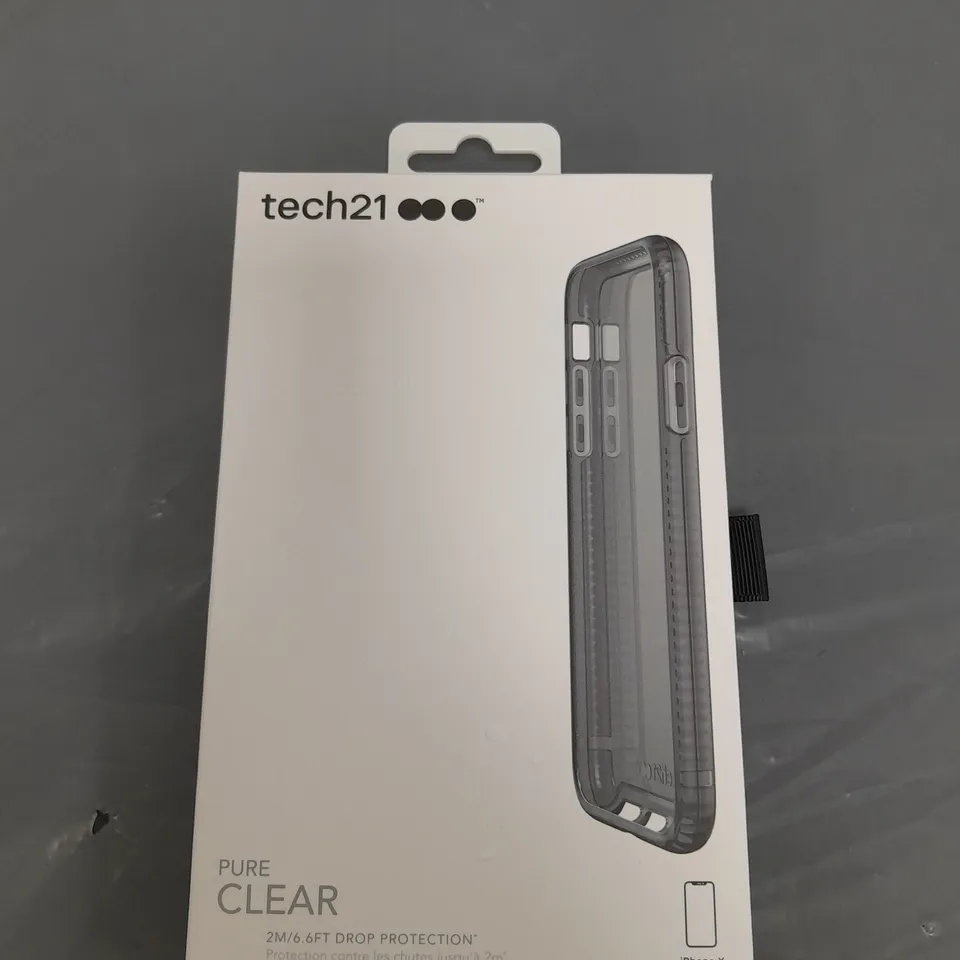 APPROXIMATELY 100 TECH21 PURE CLEAR PHONE CASE FOR IPHONE X 