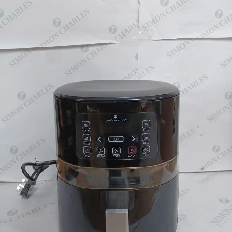 OUTLET COOK'S ESSENTIALS 4.0L AIR FRYER - BLACK