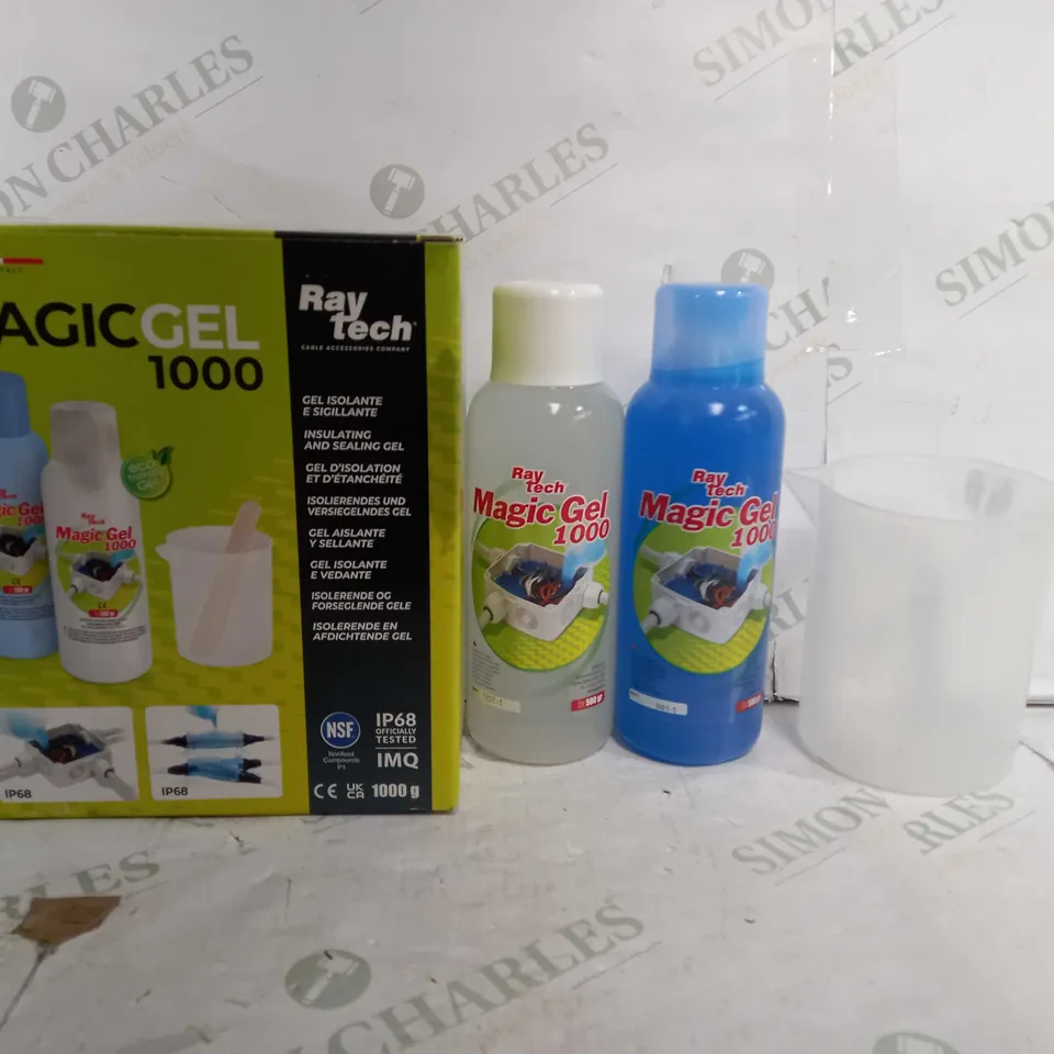 RAYTECH MAGIC GEL 2 X 500ML BOTTLES