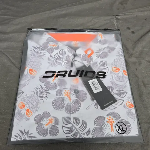 BAGGED DRUIDS P SKULLZ POLO - SIZE XL