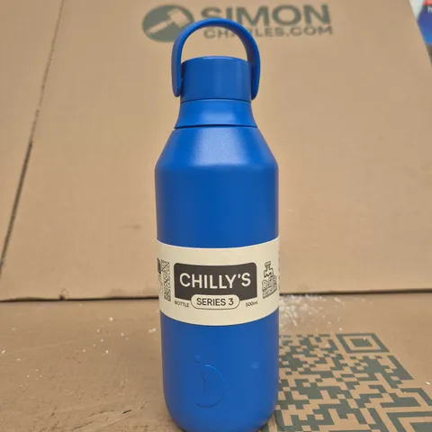 CHILLY'S BOTTLE SERIES 3 500ML – BLUE