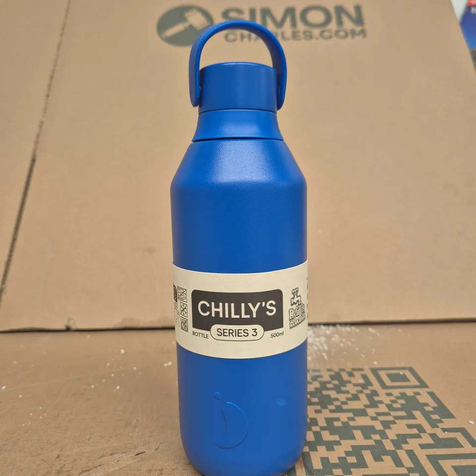 CHILLY'S BOTTLE SERIES 3 500ML – BLUE