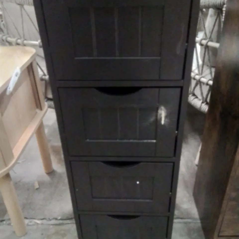 WOODEN 30CM FREE STANDING BATHROOM CABINET