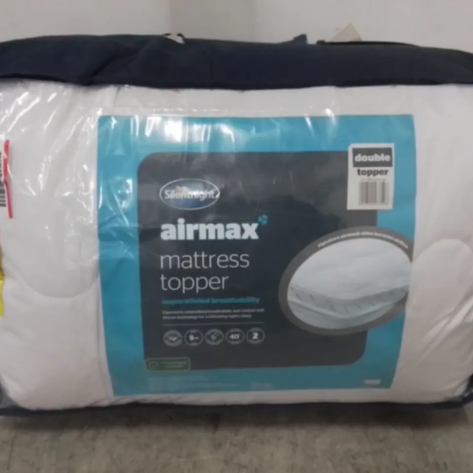SILENTNIGHT AIRMAX 5CM DEEP MATTRESS TOPPER